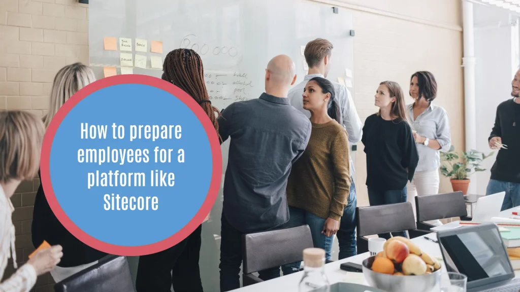 How to prepare employees for a platform like Sitecore